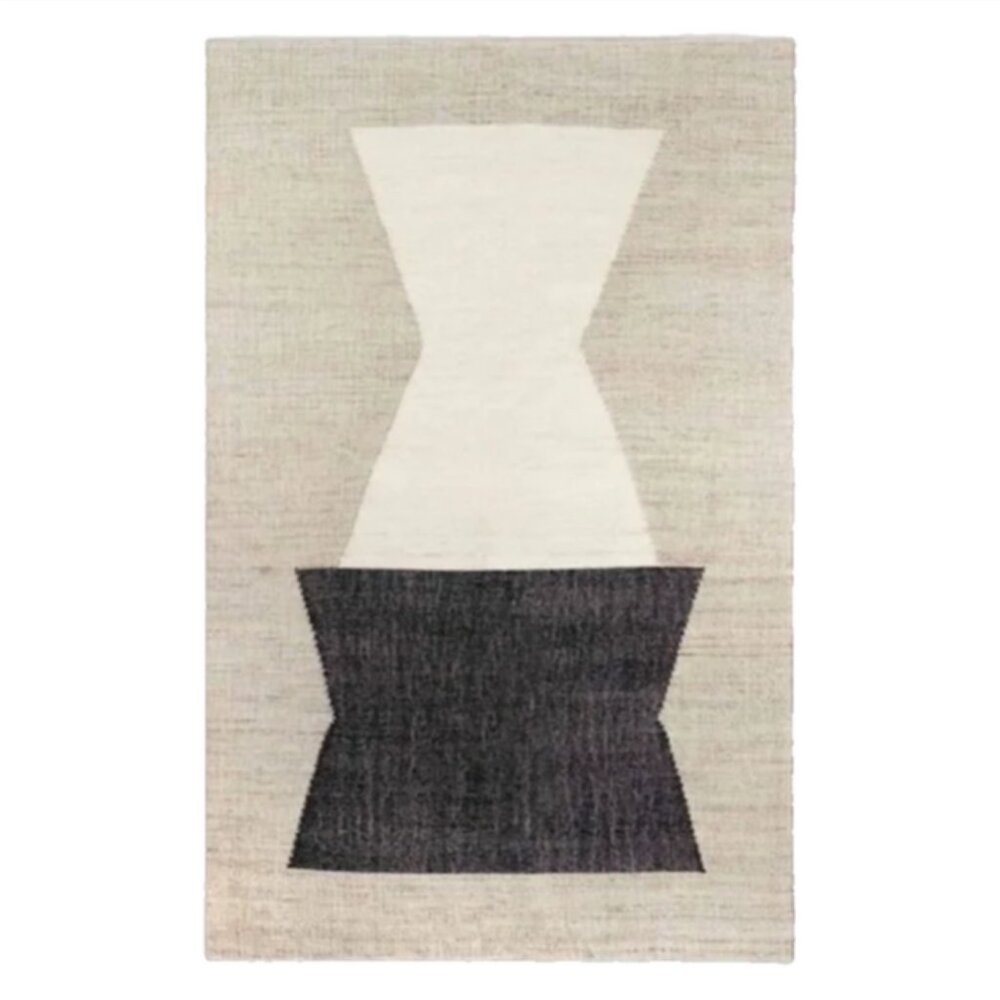 Lemieux et Cie x Momeni Sand Gurara Hand Woven Area Rug